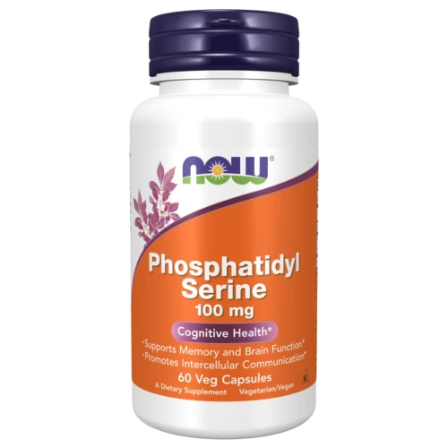 NOW - Phosphatidyl Serine 100 mg - 60 kapsułek NOW - Phosphatidyl Serine 100 mg - 60 kapsułek